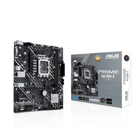 Asus PRIME H610M-E-CSM PRIME H610M-E-CSM placa de baza LGA 1700 DDR5