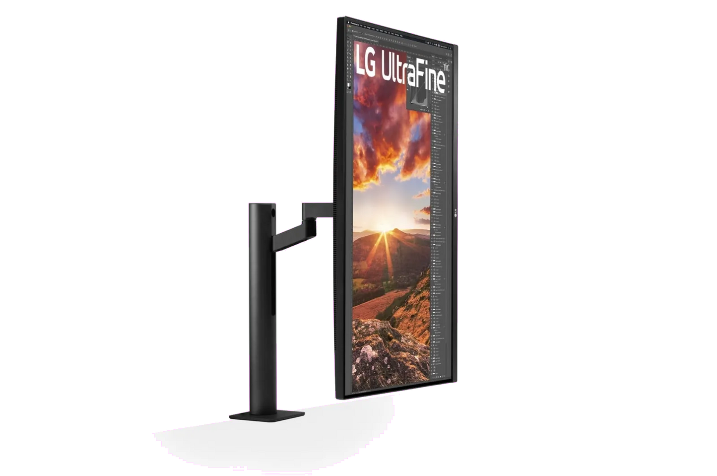 LG 32UN880P-B.AEU 32UN880P 31.5'' UHD 4K Ergo IPS Monitor, 4K, HDR, HDMI, DP, USB-C, Pivot, Negru, 8806087975383