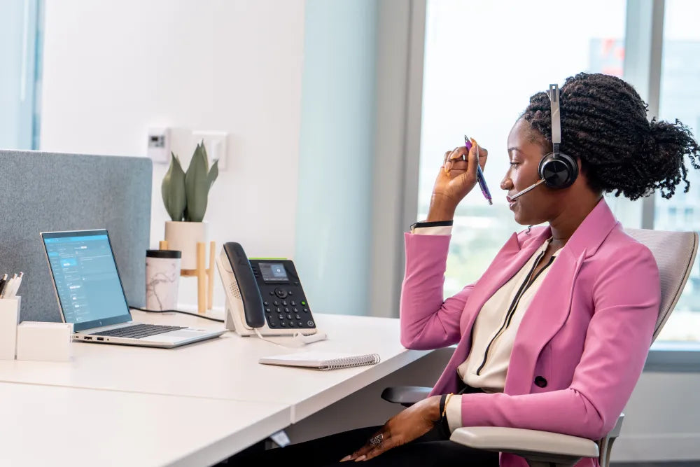 HP 82M87AA Poly Edge E220 IP Phone and PoE-enabled, 197497341355