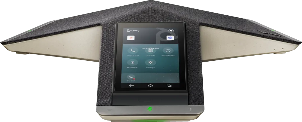 HP 849B6AA#ABB Poly Trio C60 IP Conference Phone for Microsoft Teams Full Radio and PoE-enabled, 197497506532