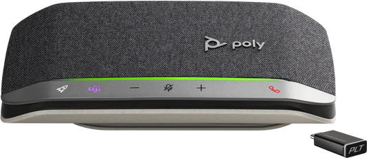 HP 772D1AA Poly Sync 20+ Microsoft Teams Certified USB-C Speakerphone, 197029536242