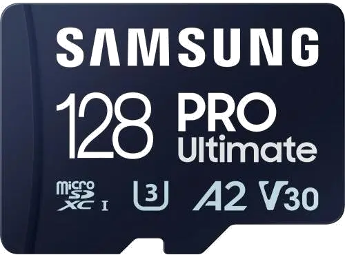 Samsung MB-MY128SA/WW MB-MY128SA/WW Micro Secure Digital Card Pro Ultimate 128GB Clasa 10 pana la 200MB/S cu adaptor, 8806094957174