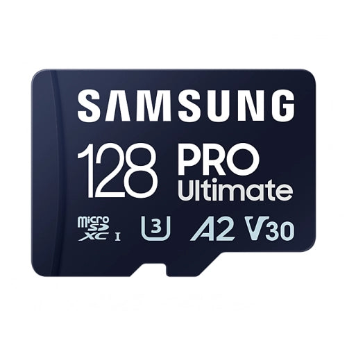Samsung MB-MY128SB/WW MB-MY128SB/WW Card de memorie PRO Ultimate microSDXC UHS-I U3 V30 A2 + Adaptor USB, 8806094957235