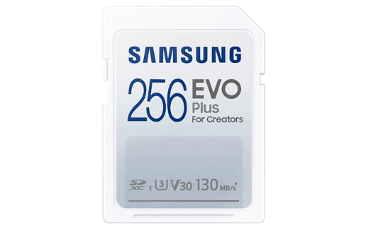 Samsung MB-SC256K/EU MB-SC64K/EU Secure Digital Card Evo Plus 256B Clasa U1 V10 pana la 130MB/S, 8806092504615