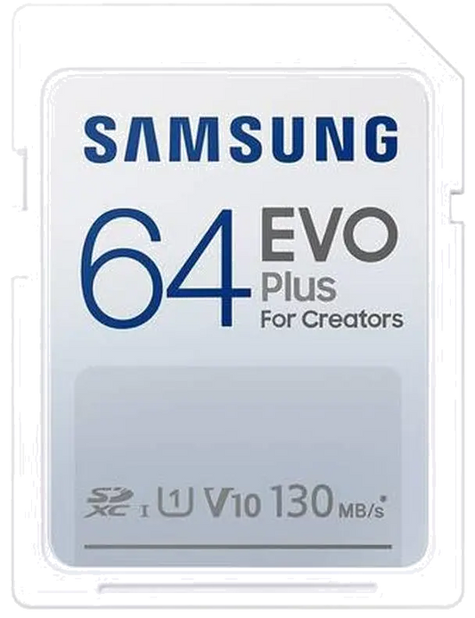 Samsung MB-SC64K/EU MB-SC64K/EU Micro Secure Digital Card Evo Plus 64GB Clasa U1 V10 pana la 130MB/S, 8806092504592