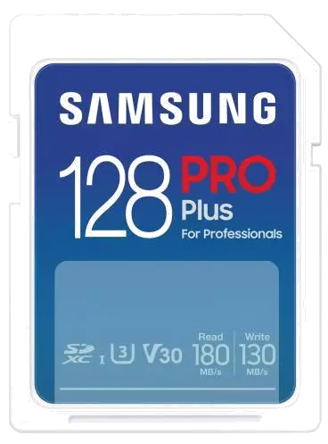 Samsung MB-SD128S/EU MB-SD256S/EU Micro Secure Digital Card PRO Plus 128GB Clasa U1 V10 pana la 120MB/S, 8806094780055