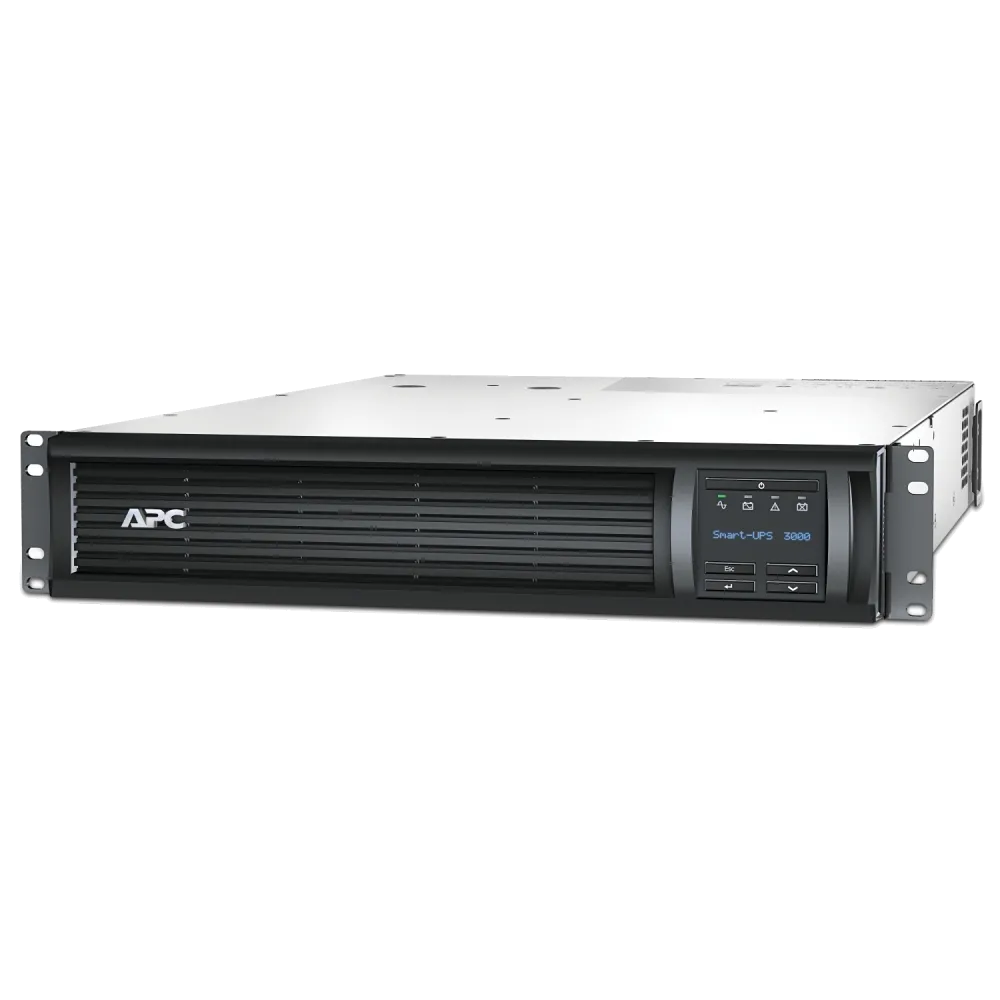 APC SMT3000RMI2UNC Smart-UPS 3000VA/2700W LCD RM 2U 230V with Network Card, 731304327707