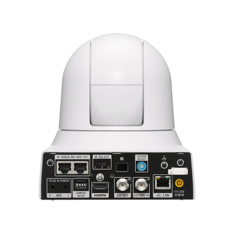 Sony BRC-X400/W IP 4K Pan-Tilt-Zoom Camera, with NDI®,HX*¹ capability