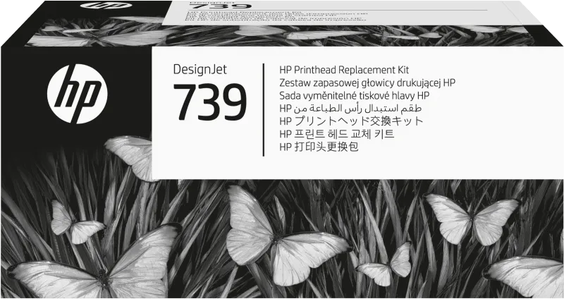 HP 498N0A HP 739 DesignJet Printhead Replacement, 196068358815