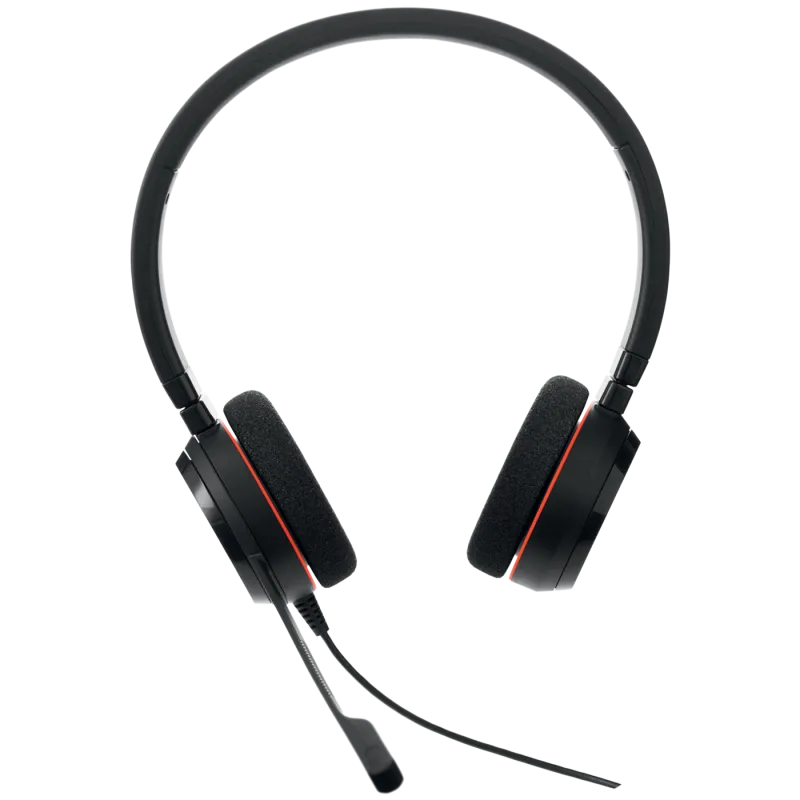 Jabra 4999-829-269 Casca EVOLVE 20 UC cu fir, Binaural, On-Ear, conectare USB-C/USB-A (adaptor), 5706991034271