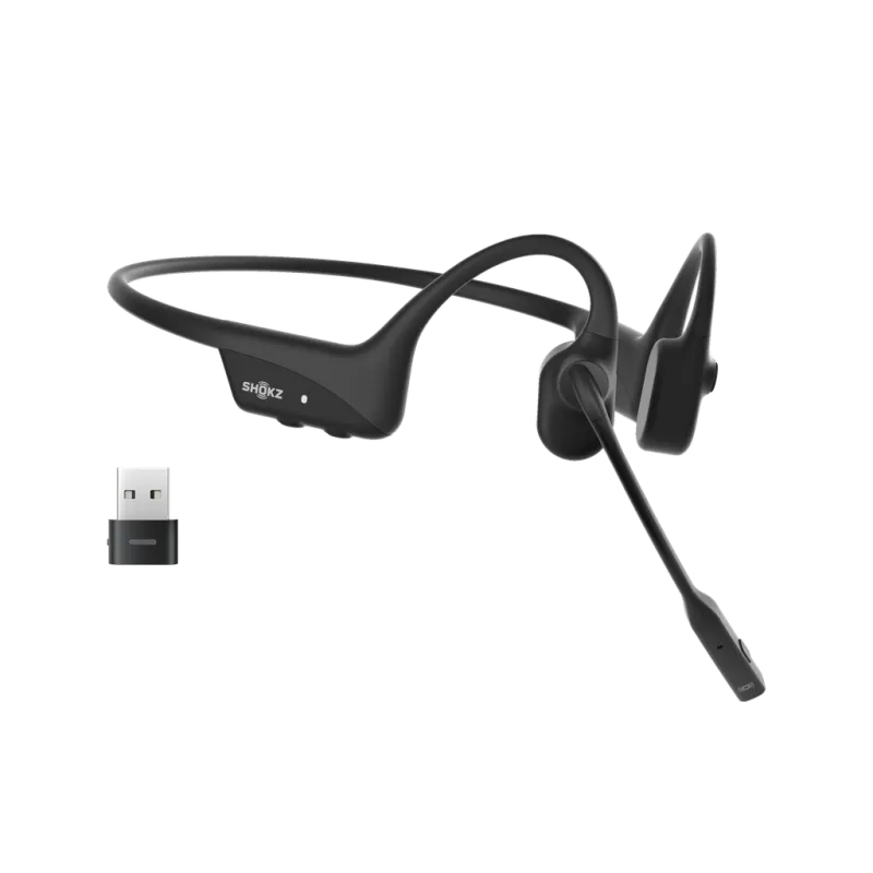 Shokz OpenComm2 UC 2025 Upgrade Bluetooth bone conduction headset
