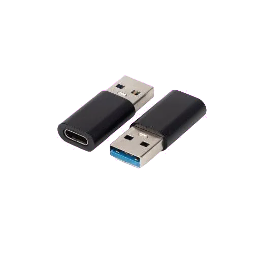 MicroConnect USB3.0ACF Adaptor USB-A (tata) la USB-C (mama), USB 3.2 Gen 2, 10 Gbps, negru, 5711783978275