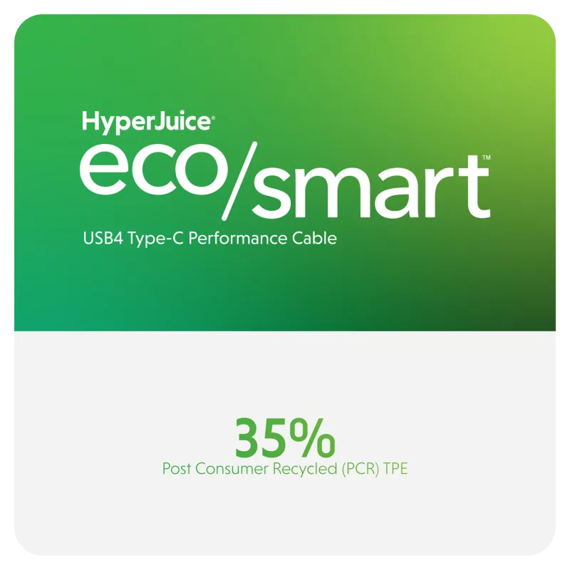 Targus HD6500BKGL HyperDrive Next USB4 Type-C Performance Cable (1.2m/4ft), Black, 6941921149857