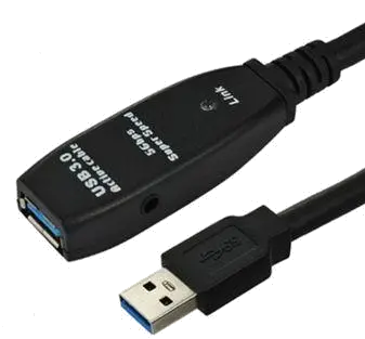 MicroConnect USB3.0AAF5A Cablu prelungitor USB-A (tata) la USB-A (mama), repetear inclus, USB 3.2 Gen 1, 5 Gbit/s, 5m, 5711045494345