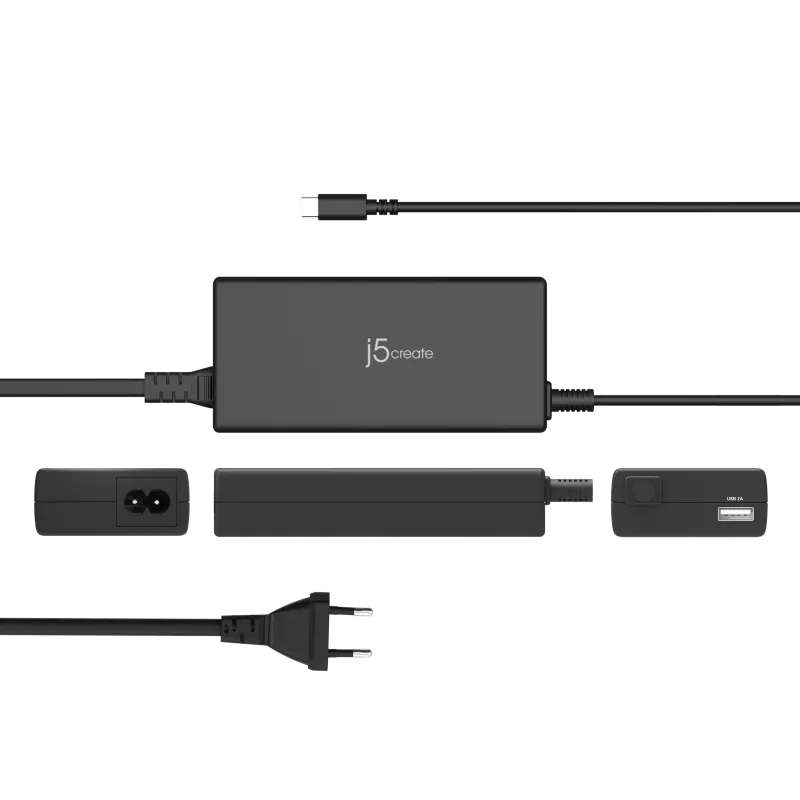 j5create JUP2290C-EN Incarcator retea JUP2290C, 100W PD USB-C, Super Charger, 4712795086560