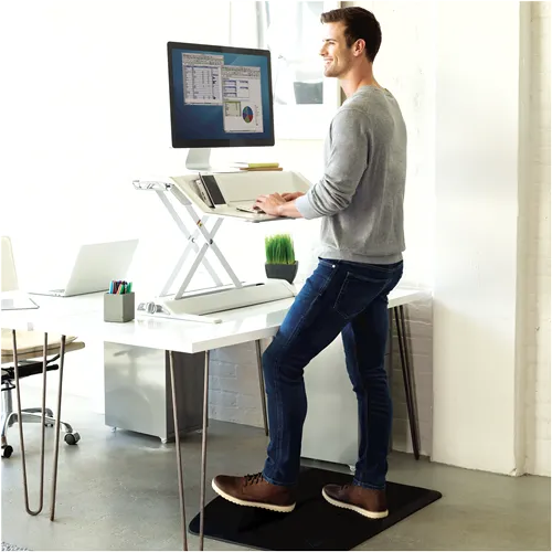 Fellowes 8707101 Active Fusion Sit-Stand Mat covoras ergonomic anti oboseala cu treapta