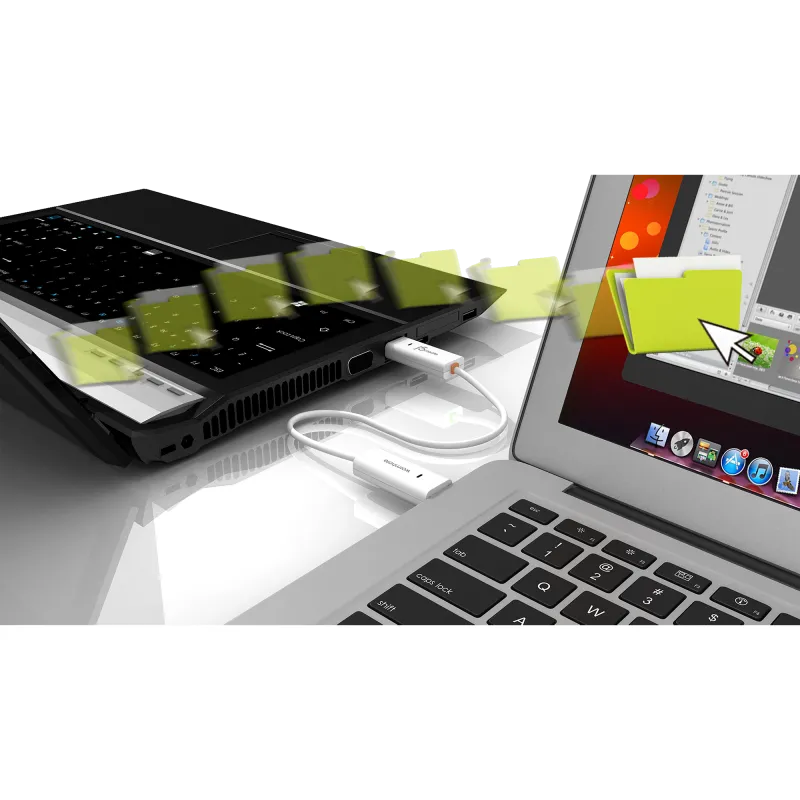 j5create JUC400-N JUC400 Cablu de date Wormhole Switch pentru Windows si MacOS, 4712795080148