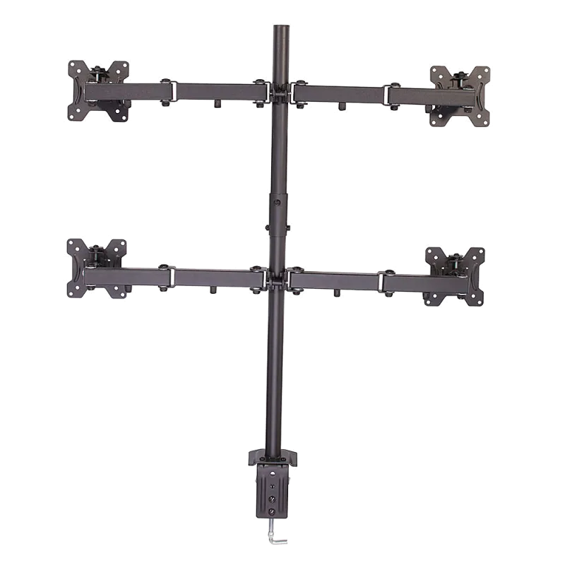 Lindy 40659 Lindy Suport pentru 4 moitoare cu prindere pe blatul biroului maxim 7Kg si 28inch 4002888406598