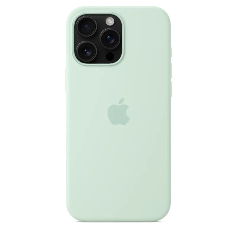Apple MDGY4ZM/A iPhone 16 Pro Max Silicone Case with MagSafe Aquamarine (SEASONAL), 195950231786