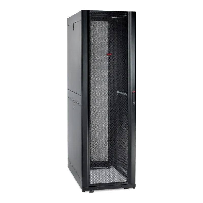 APC AR3100 NetShelter SX 42U 600mm Wide x 1070mm Deep Enclosure with Sides Black, 731304226390