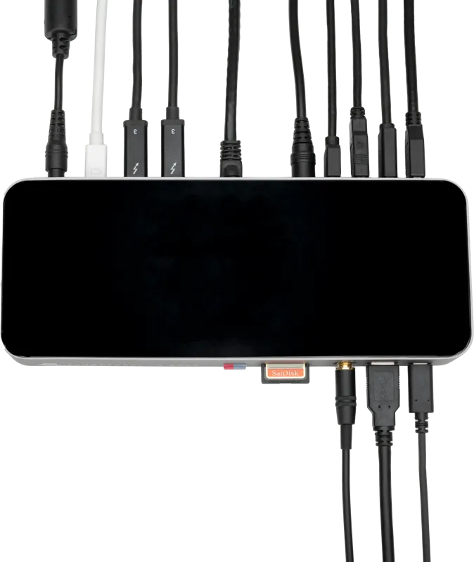OWC OWCTB3DK14PSG Dock Thunderbolt 3 Dock 14Port & card reader with Cable Space Gray, 810586030540