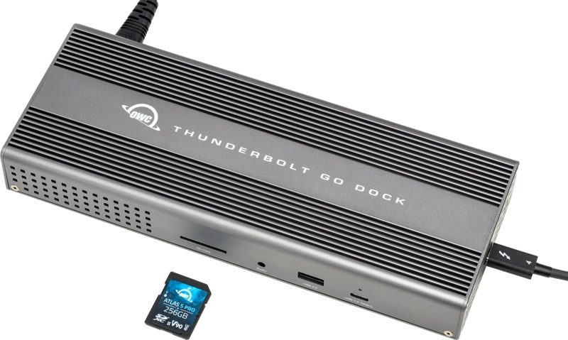 OWC OWCTB4DKG11P Dock Thunderbolt 4 Go Dock for Mac & Windows built-in power supply, 810100980757