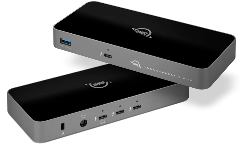 OWC OWCTB5HUB5PF Thunderbolt Hub cu 5 Porturi (USB-C) compatibil cu Mac PC sau iPad Pro, 810159628204