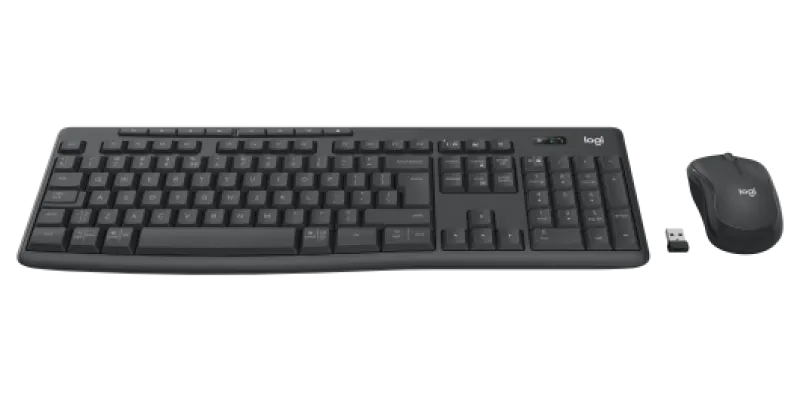 Logitech 920-012077 MK370 Wireless Combo Business, Tastatura + Mouse wireless, Graphite, USB, 5099206113060