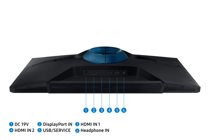 Samsung LS27CG510EUXEN Odyssey G5 G51D 27inch Monitor, 8806094659184