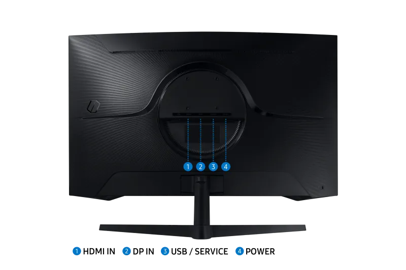 Samsung LS32CG552EUXEN Odyssey G5 G55C 32inch Monitor, 8806095337241