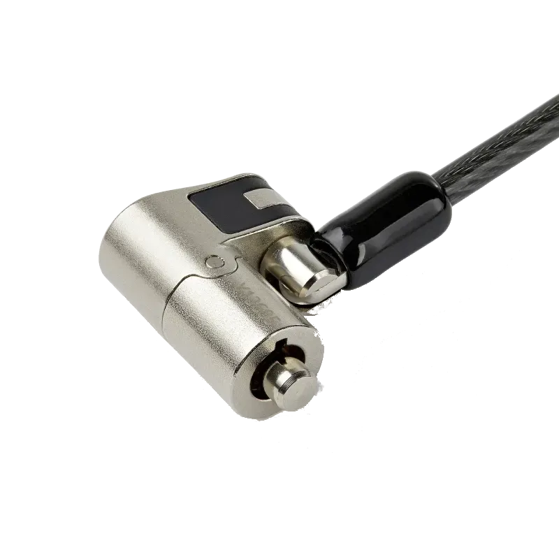 StarTech LTULOCKKEY Cablu securitate pt notebook 2m, cu cheie, 3-in-1, K-Slot, Nano, Wedge, 65030882880