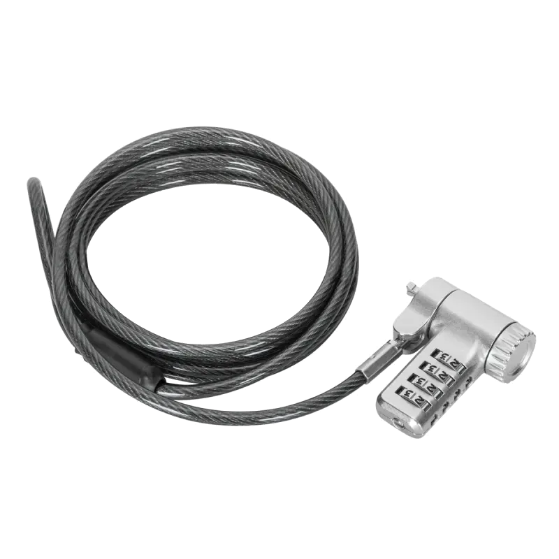 Targus ASP96RGL DEFCON Ultimate Universal Cable Lock with Slimline Adaptable Lock Head, 2m, 5051794035735