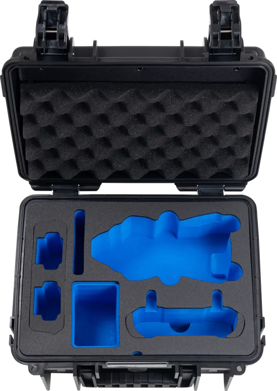 B&W 108687 Geanta de transport si carcasa de protectie pentru drona DJI Air 3 negru, 4031541755933