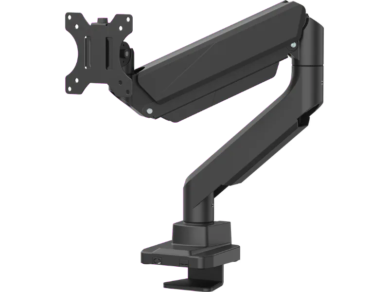Fellowes 100091675 Single Swing Monitor Arm – Black brat de monitor ajustabil pana la 49inch/ 18Kg