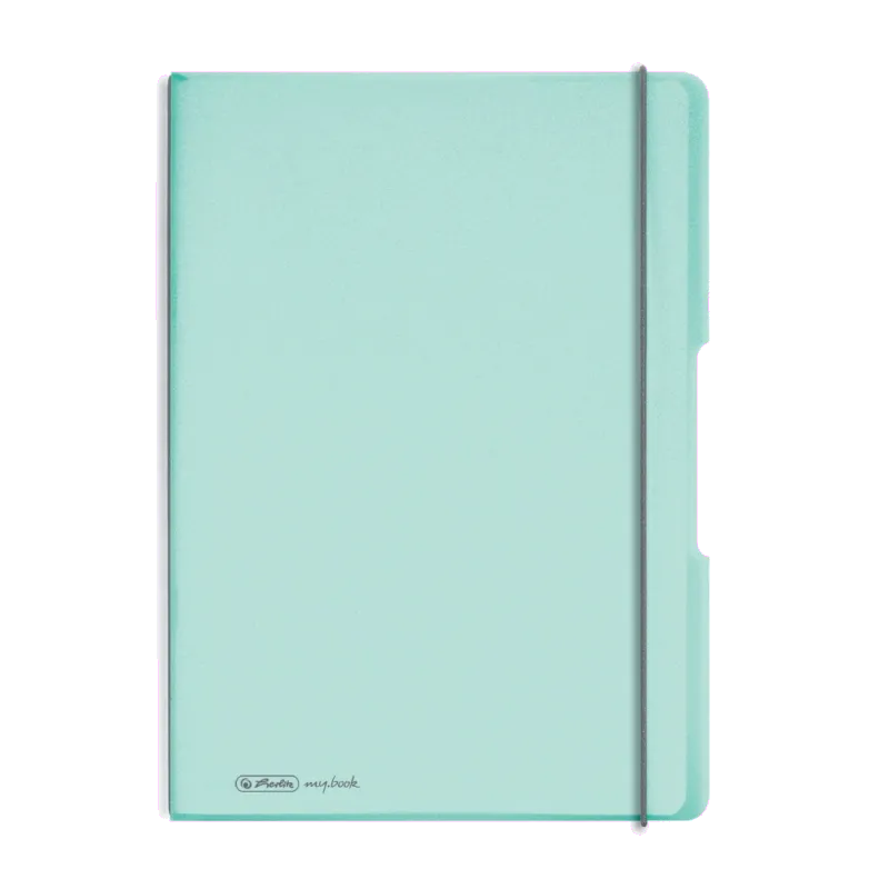 Herlitz 9478250 Caiet MY.BOOK FLEX A4, 2x 40 file, dictando + patratele, turocaz