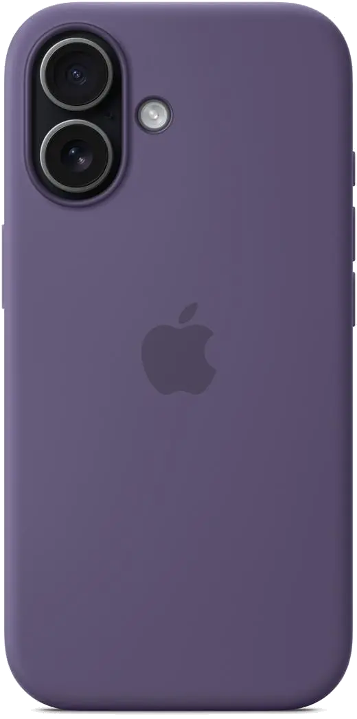Apple MGF04ZM/A iPhone 17 Silicone Case with MagSafe Purple Fog, 195950663655