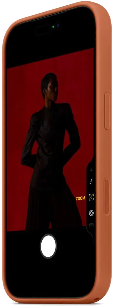 Apple MGFJ4ZM/A iPhone 17 Pro Silicone Case with MagSafe – Terra Cotta, 195950663990