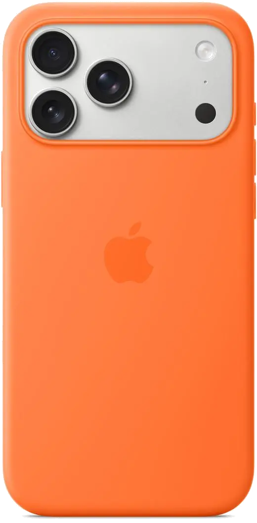 Apple MGFL4ZM/A iPhone 17 Pro Max Silicone Case with MagSafe – Orange, 195950664034