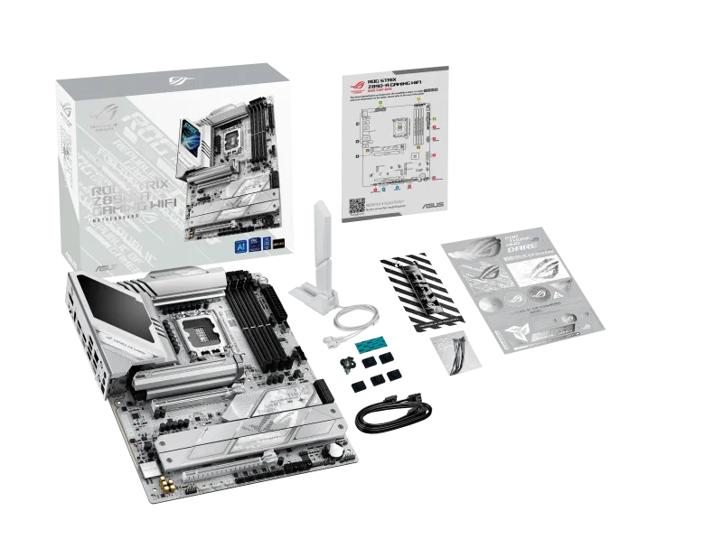 Asus ROG STRIX Z890-A GAMING WIFI ROG STRIX Z890-A GAMING WIFI placa de baza LGA1851 (Socket V1) DDR5-SDRAM DIMM, 4711387758830