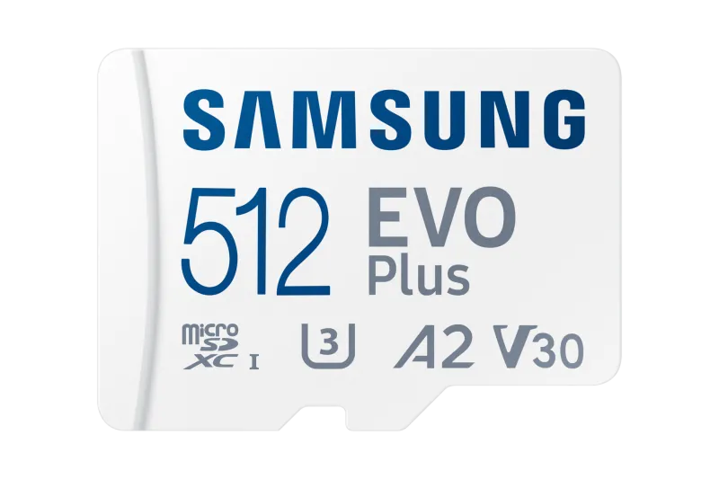 Samsung MB-MC512SA/EU Card memorie MB-MC512SA/EU EVO PLUS 512GB cu SD Adapter memory card UHS-I U3, 8806095420110