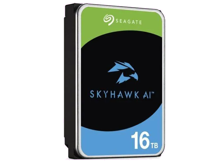 Seagate ST16000VE004 HDD intern SkyHawk AI 16TB, 7200RPM, SATA III, 8719706436892