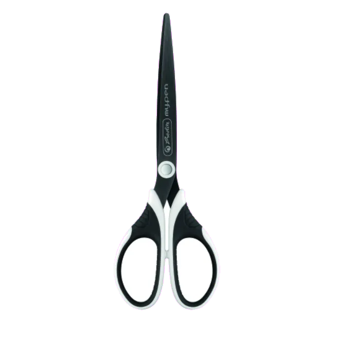 Herlitz 50027194 My.pen Foarfeca 18mm pentru stangaci lame din otel in culoare asortata manerului, 4008110586328