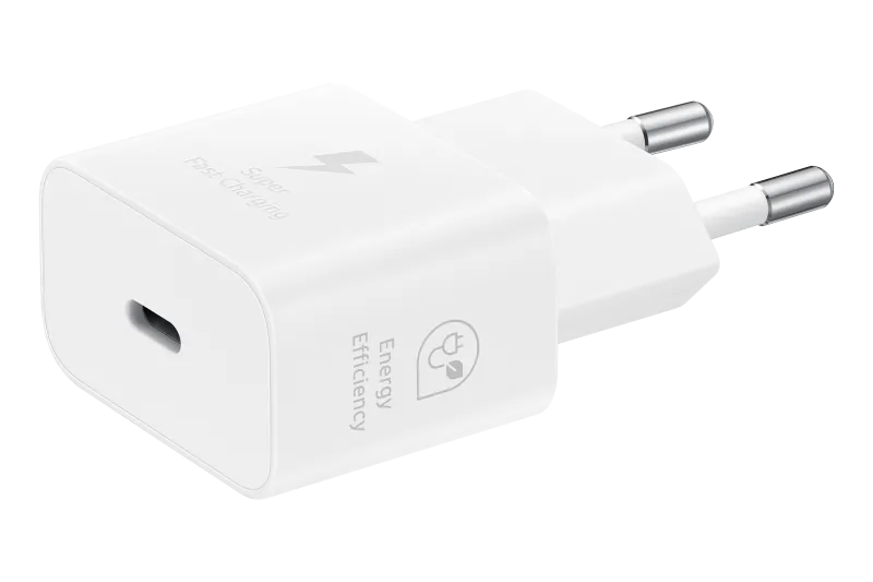 Samsung EP-T2510NWEGEU Samsung Incarcator retea Super Fast Charger 25W, port USB Type-C, fara cablu, Alb