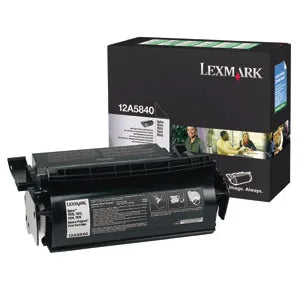 Lexmark 12A5840 Lexmark 12A5840 Cartus toner negru, ORIGINAL, Return Program, 10.000 pag 734646222020