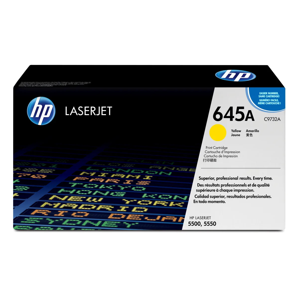 HP C9732A HP Toner 645A C9732A Yellow 12000 pag pentru LaserJet Color 5500 5550 0088698445426