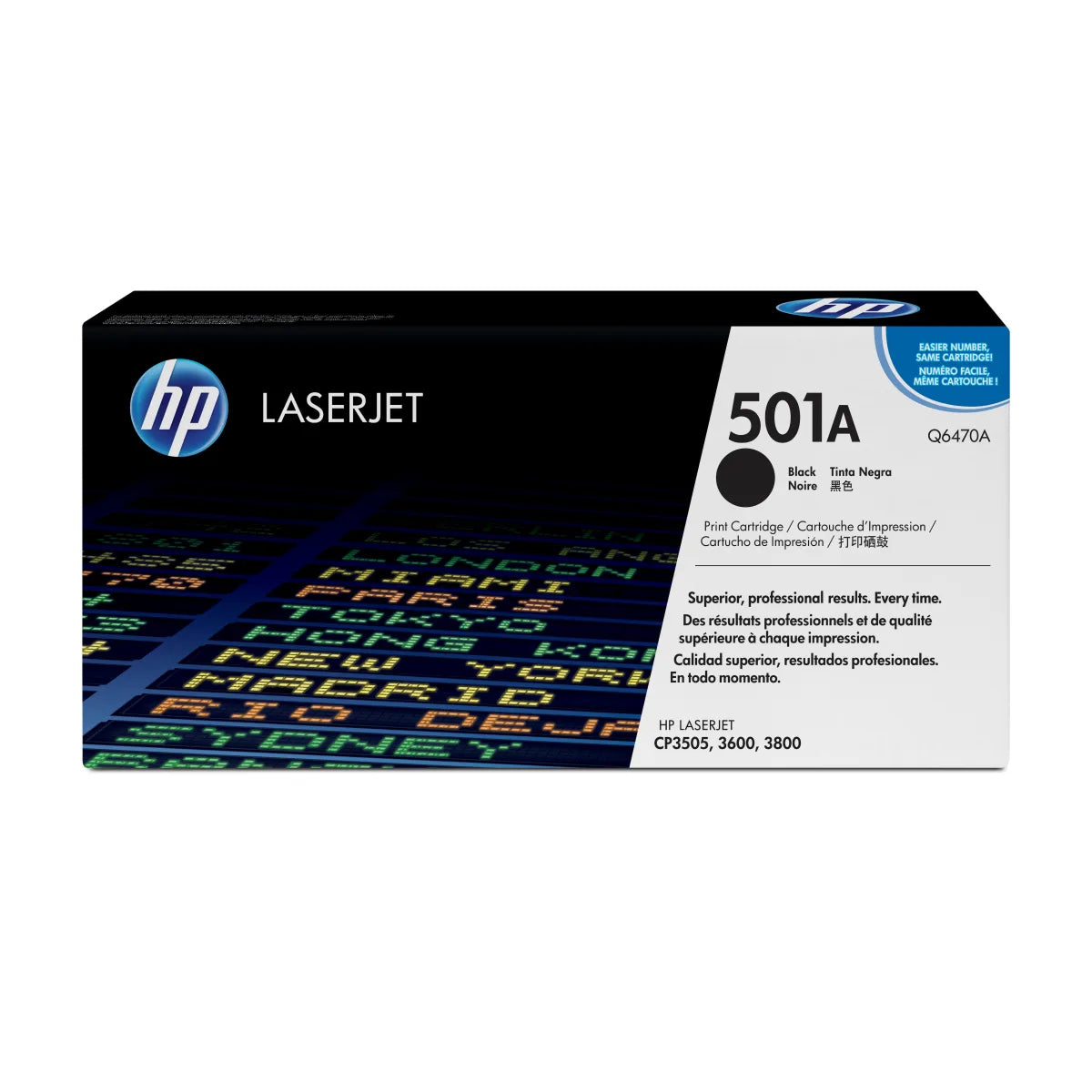 HP Q6470A HP Q6470A Cartus toner No.501A negru, 6k 829160703084