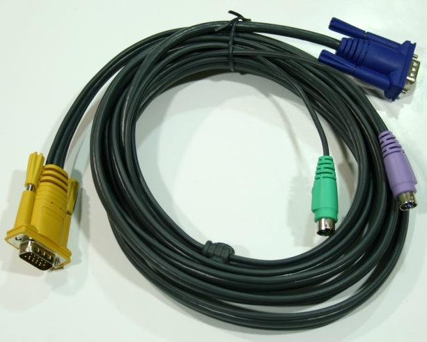 Aten 2L-5202P Set cabluri KVM Digital , 1.8m (keyboard, video, mouse), 4710423771215