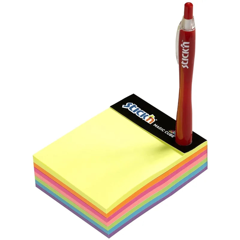 Hopax HO-21255 Hopax Magic Cube notes adeziv 101x76mm 280 file 7 culori neon 4712759212554