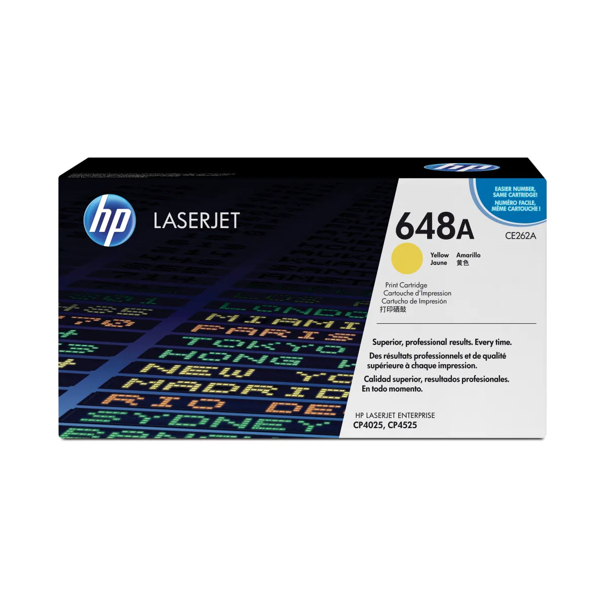 HP CE262A HP Toner 648A CE262A Yellow 11000 pag pentru LaserJet CP4025 CP4525 884420186854