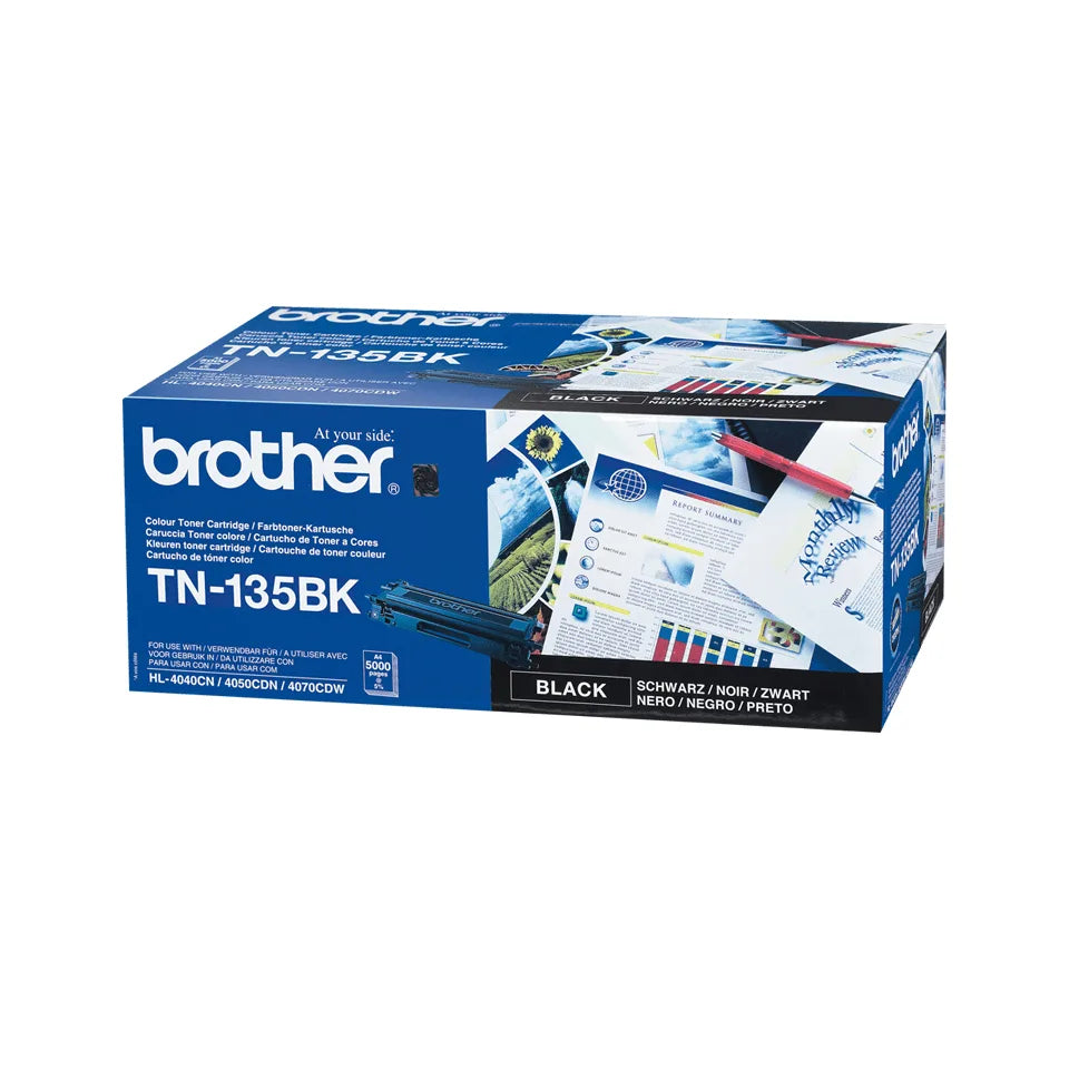 Brother TN135BK Brother TN-135BK Toner original black High Capacity 5K 4977766648134